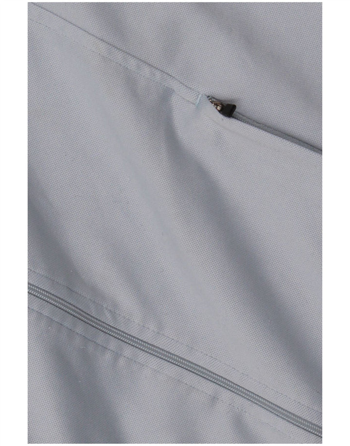 Jaqueta feminina KAPPA UK 14 grande bloco colorido azul poliéster