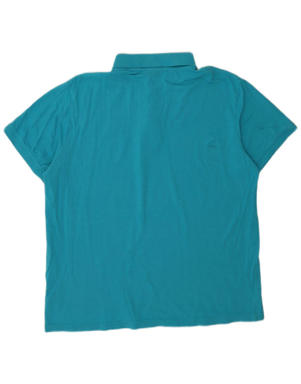 Camisa polo masculina Kappa 2XL algodão azul
