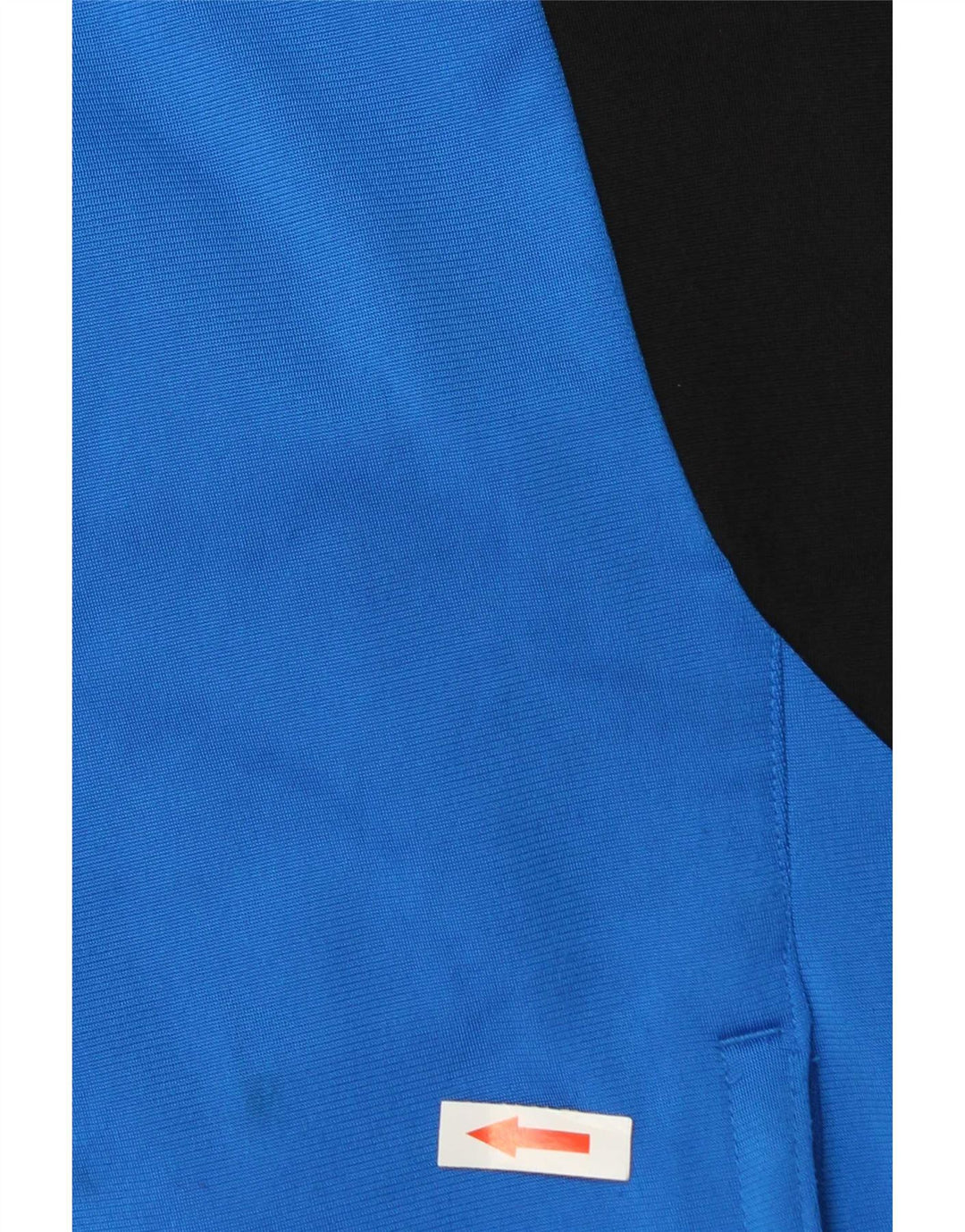 Adidas Mens Tracksuit Top Jacket Médio Azul Colorblock Poliéster