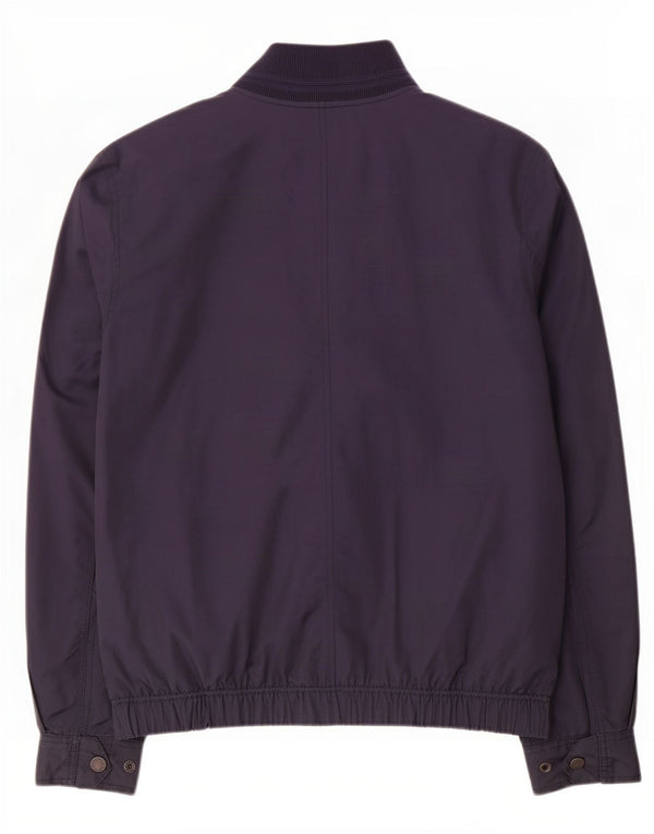 Jaqueta bomber masculina Tommy Hilfiger Reino Unido 38 algodão azul marinho médio