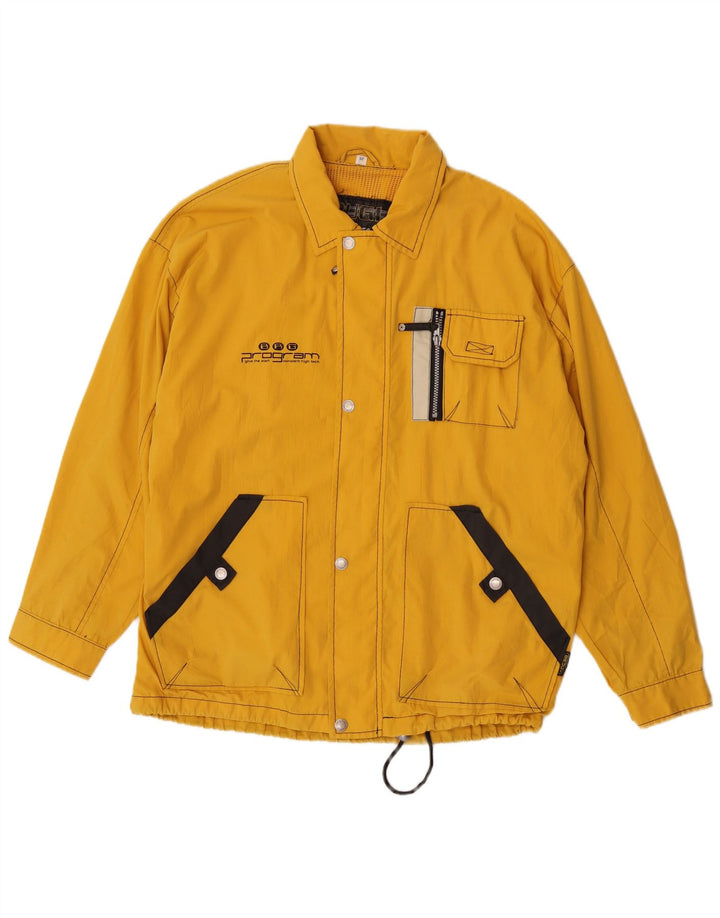 Jaqueta utilitária masculina Brugi IT 52 XL algodão amarelo