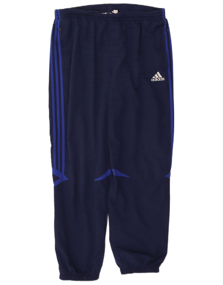 Calça de treino masculina Adidas Joggers XL azul marinho poliéster