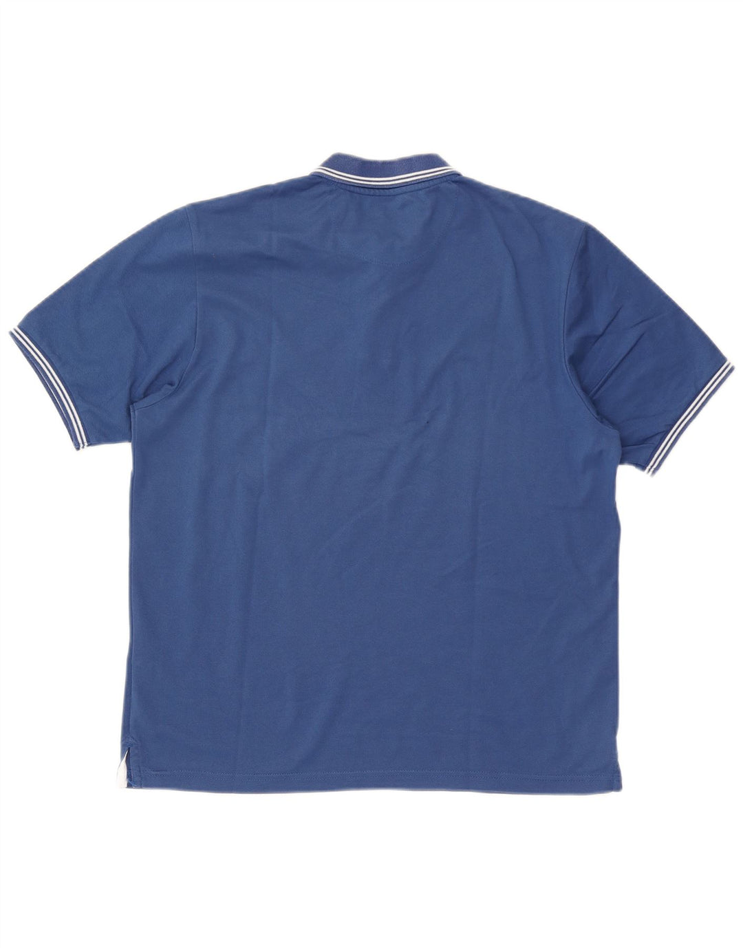 Camisa polo masculina Champion Easy Fit grande algodão azul