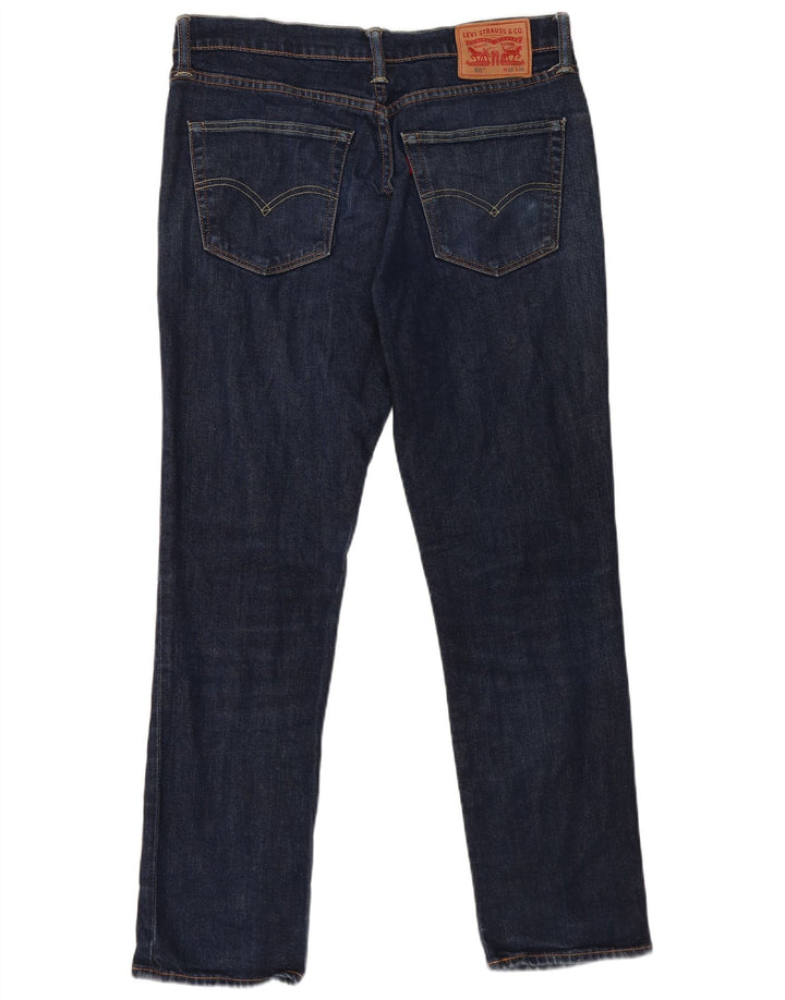 Levi's Masculino 511 Slim Jeans W33 L28 Azul Algodão