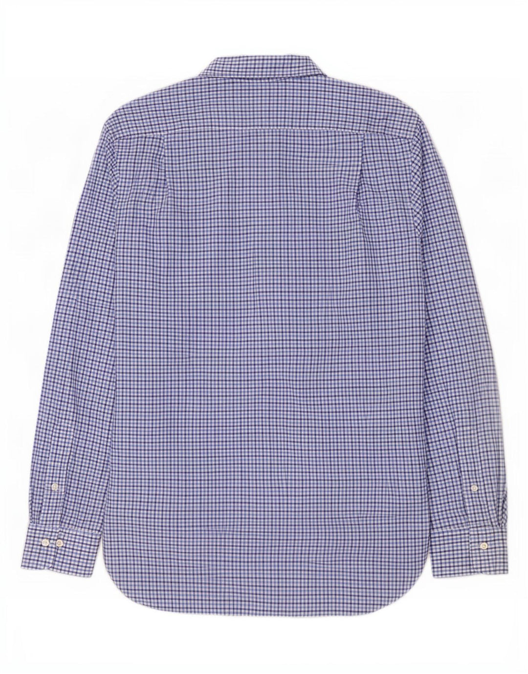 Polo Ralph Lauren Camisa Stretch Masculina Tamanho 40/41 16 Grande Azul Gingham