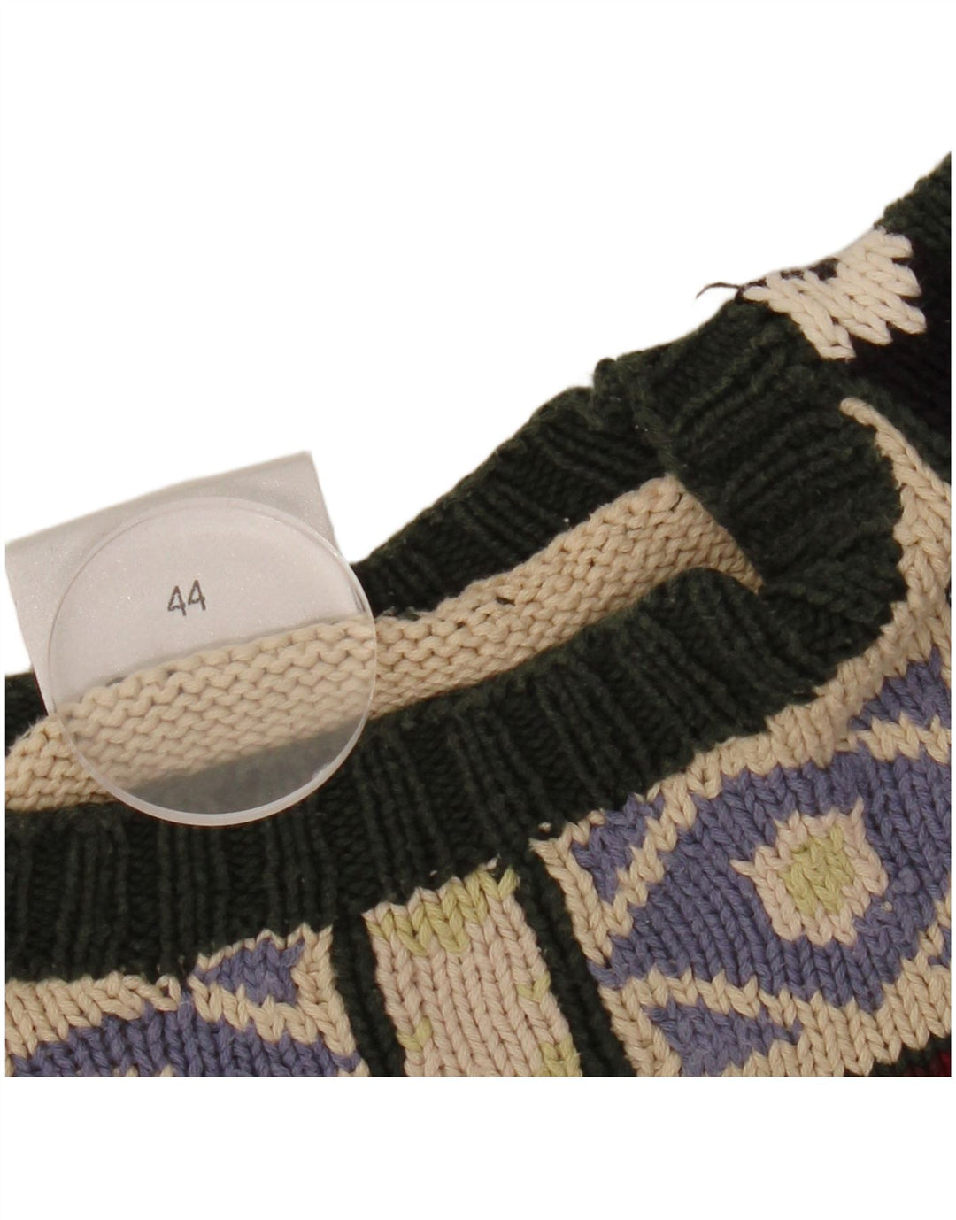 Suéter feminino PUBLIC com gola redonda IT 44 médio multicolorido