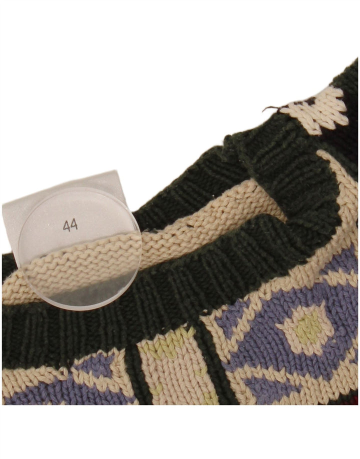 Suéter feminino PUBLIC com gola redonda IT 44 médio multicolorido