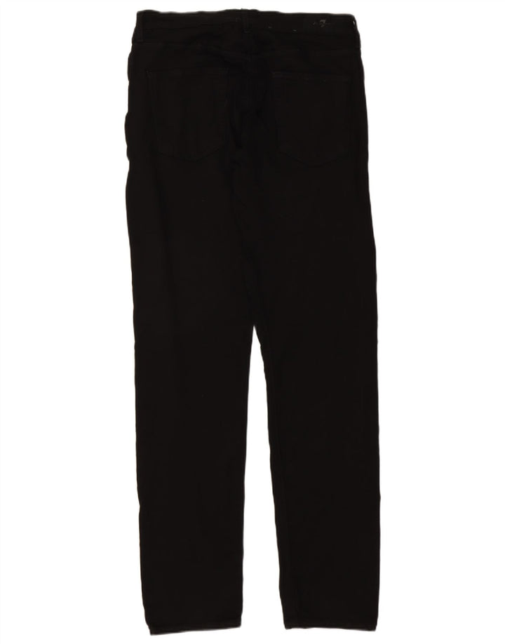 7 For All Mankind Mens Jeans Slim W33 L33 Preto Modal