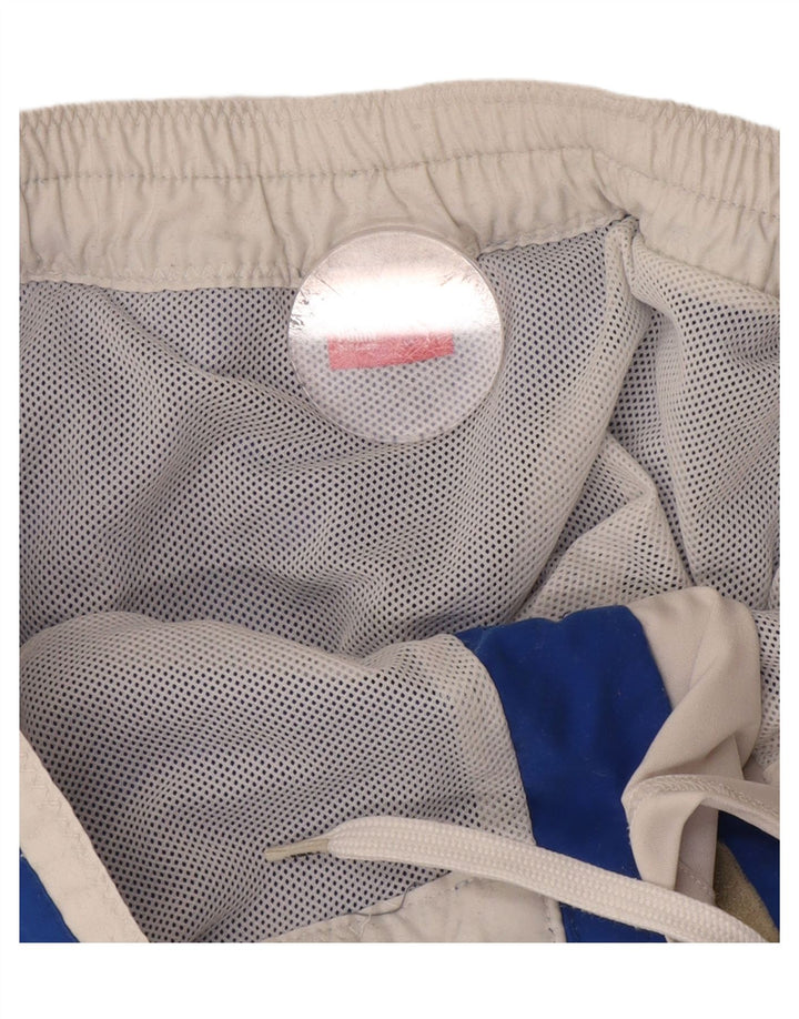 Shorts de natação masculinos Puma Graphic grande azul poliéster