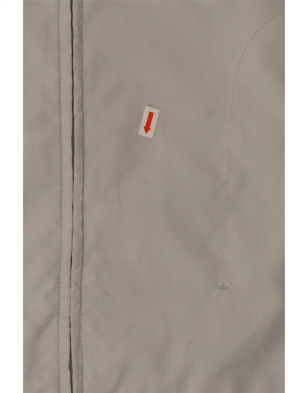Adidas Mens Tracksuit Top Jacket UK 40/42 Cinza Médio Colourblock Poliéster