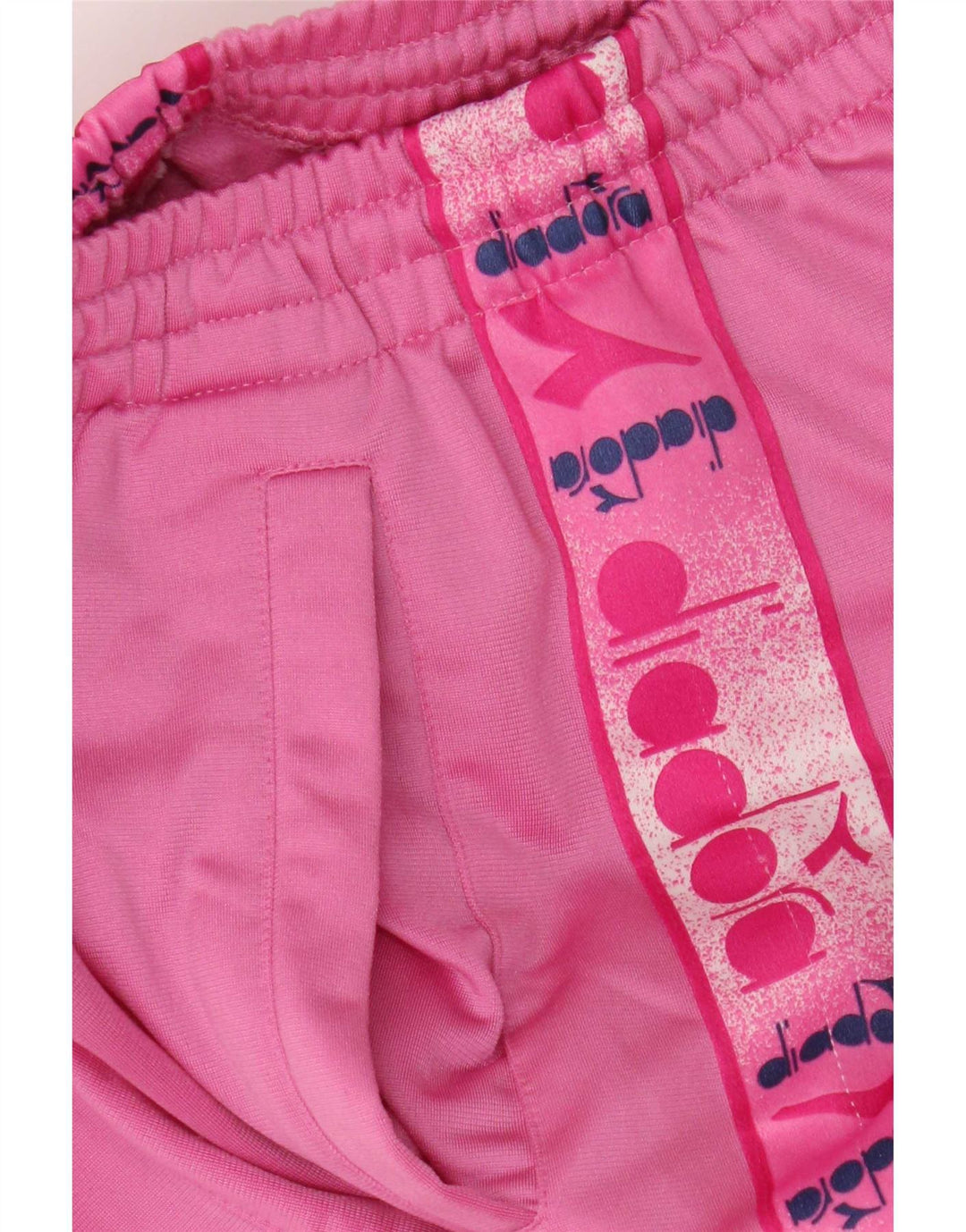Calça de treino feminina Diadora UK 14 rosa médio