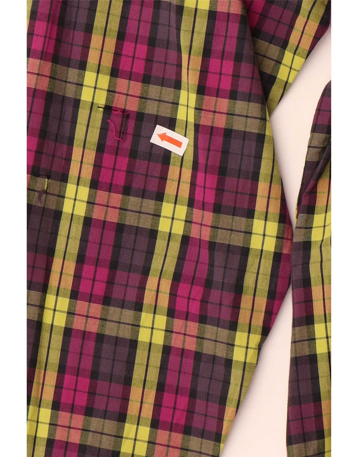 Camisa masculina Timberland Earthkeepers Regular Fit média xadrez multicolorida