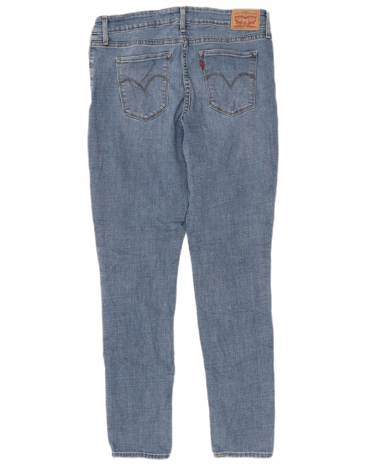 Calça jeans feminina Levi's 711 skinny W32 L30 azul algodão