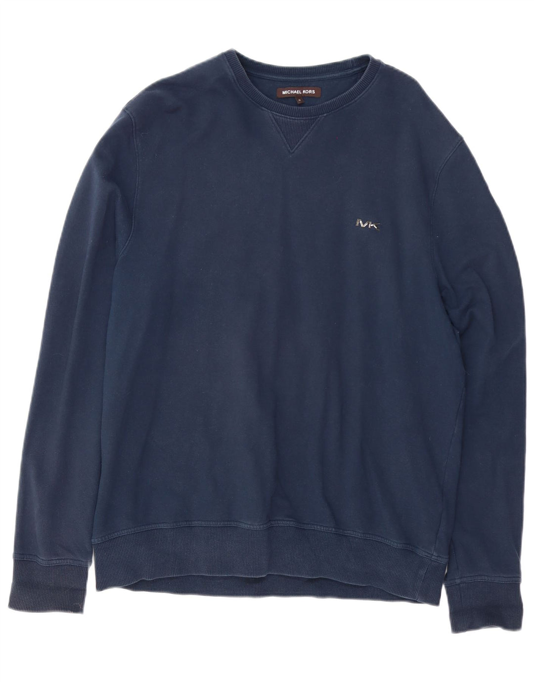 MICHAEL KORS moletom masculino Jumper XL azul marinho algodão