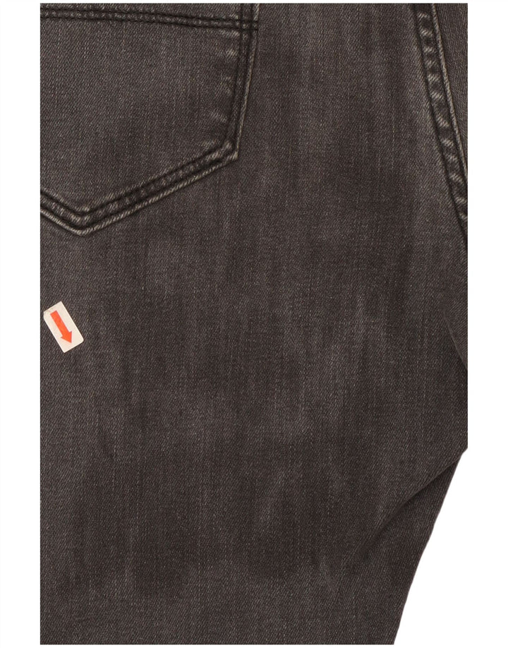 Marks & Spencer Mens Jeans Slim W36 L27 Algodão Preto
