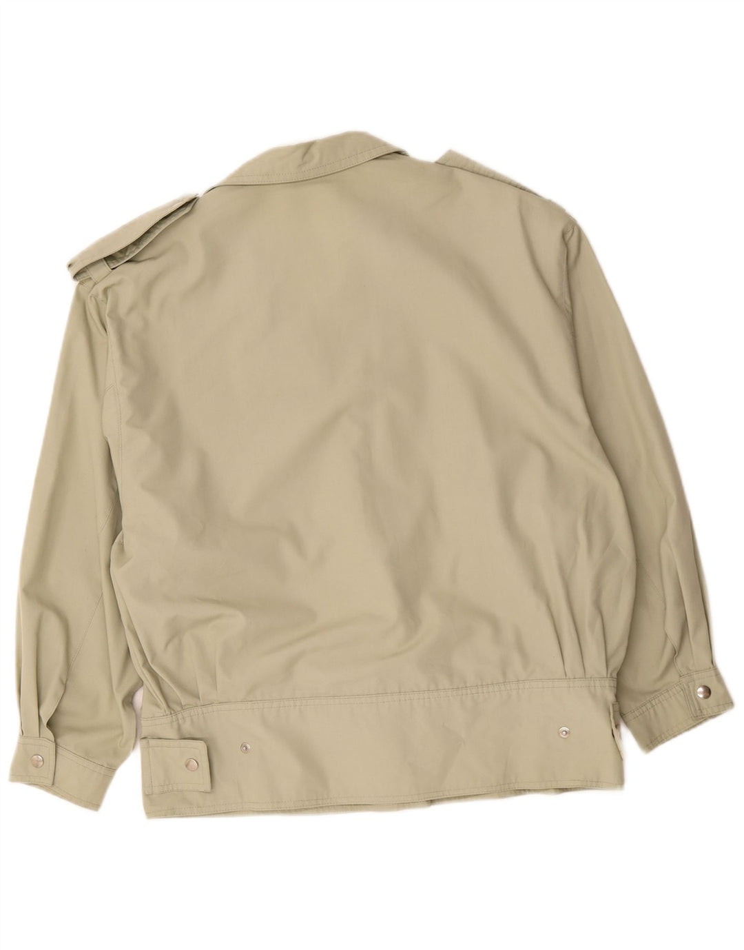 Jaqueta bomber militar vintage feminina UK 20 2XL cáqui