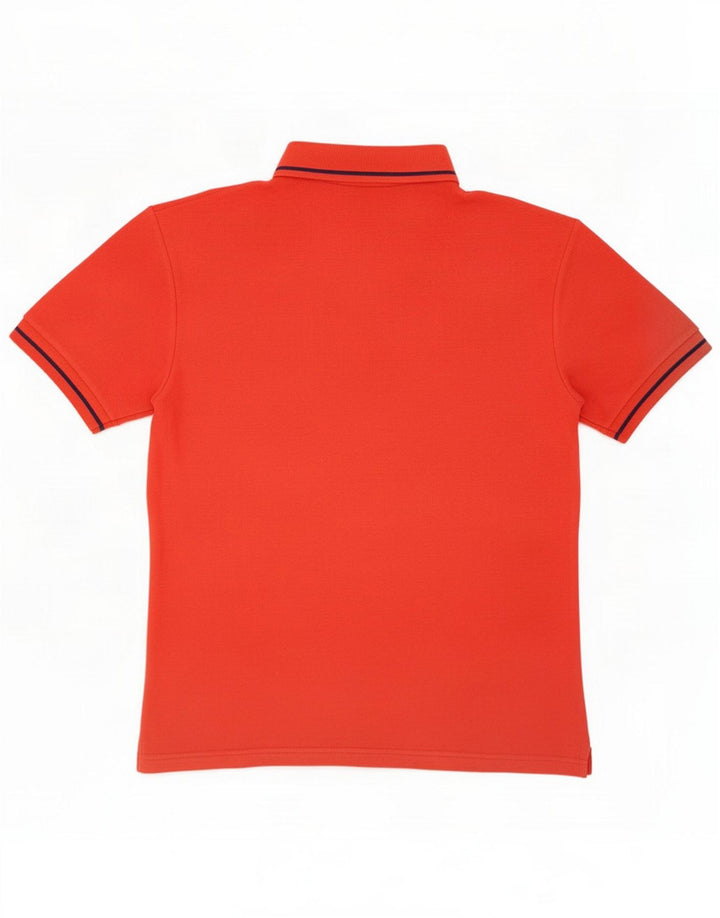 Camisa polo masculina Fila grande algodão vermelho