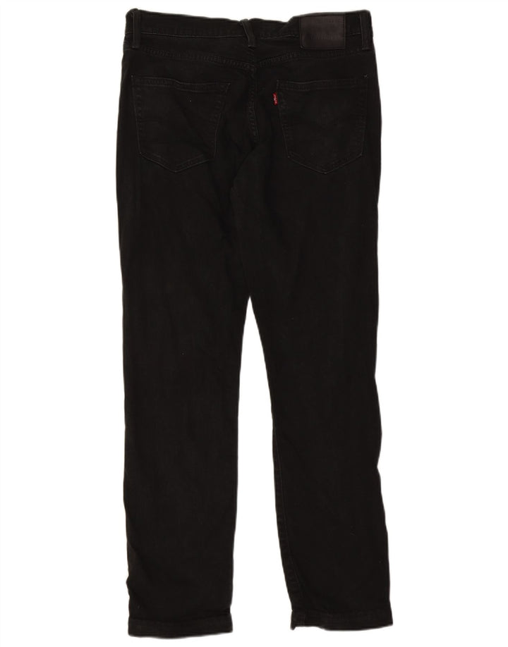 Levi's Masculino 511 Slim Jeans W32 L30 Algodão Preto