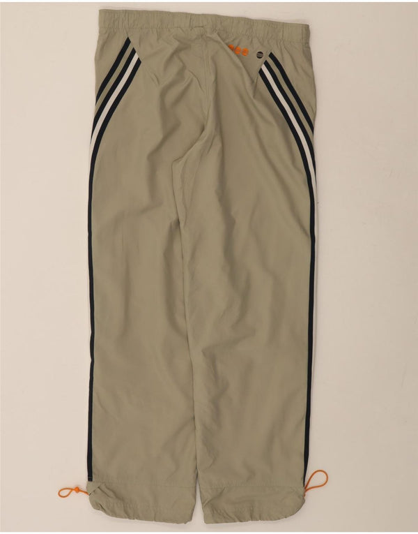 Calça de treino masculina ADIDAS pequena verde poliéster