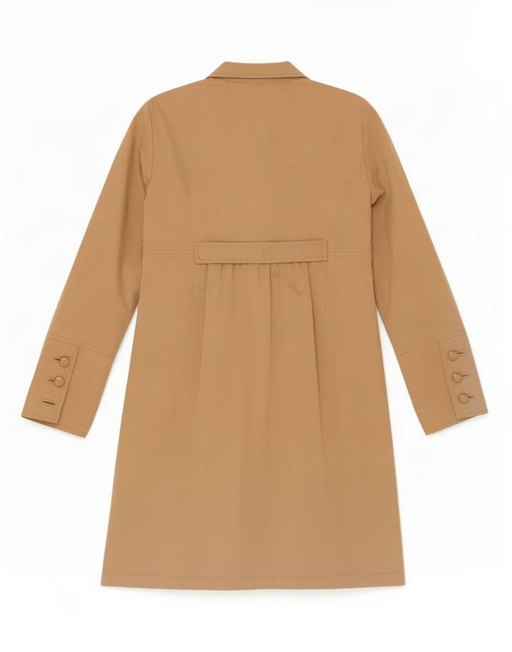 Sobretudo feminino Intrend UK 6 XS poliéster bege