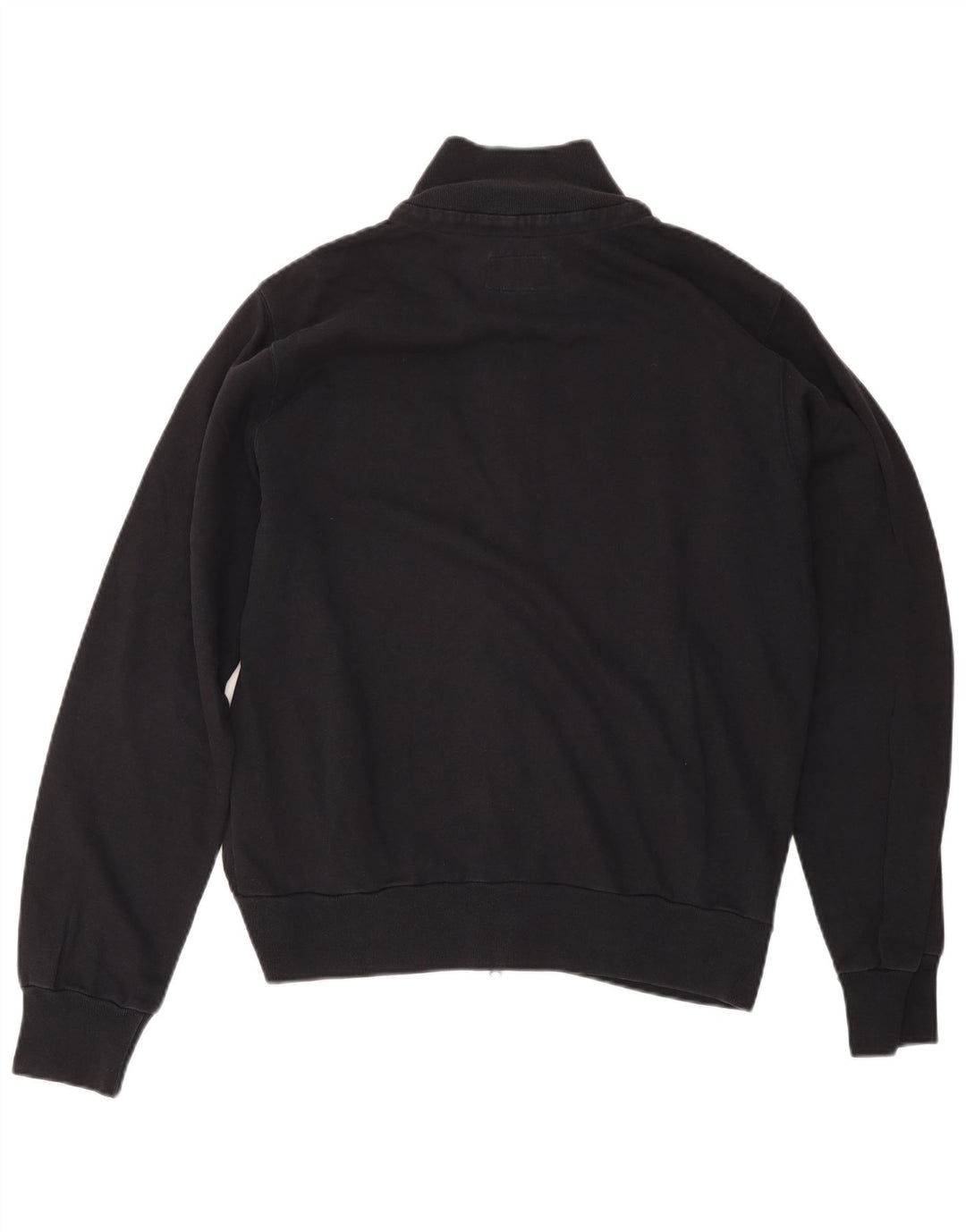 Woolrich masculino gráfico agasalho jaqueta superior algodão preto médio