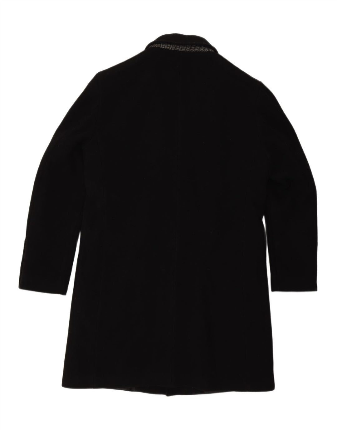 Sobretudo masculino Superdry UK 40 grande lã preta