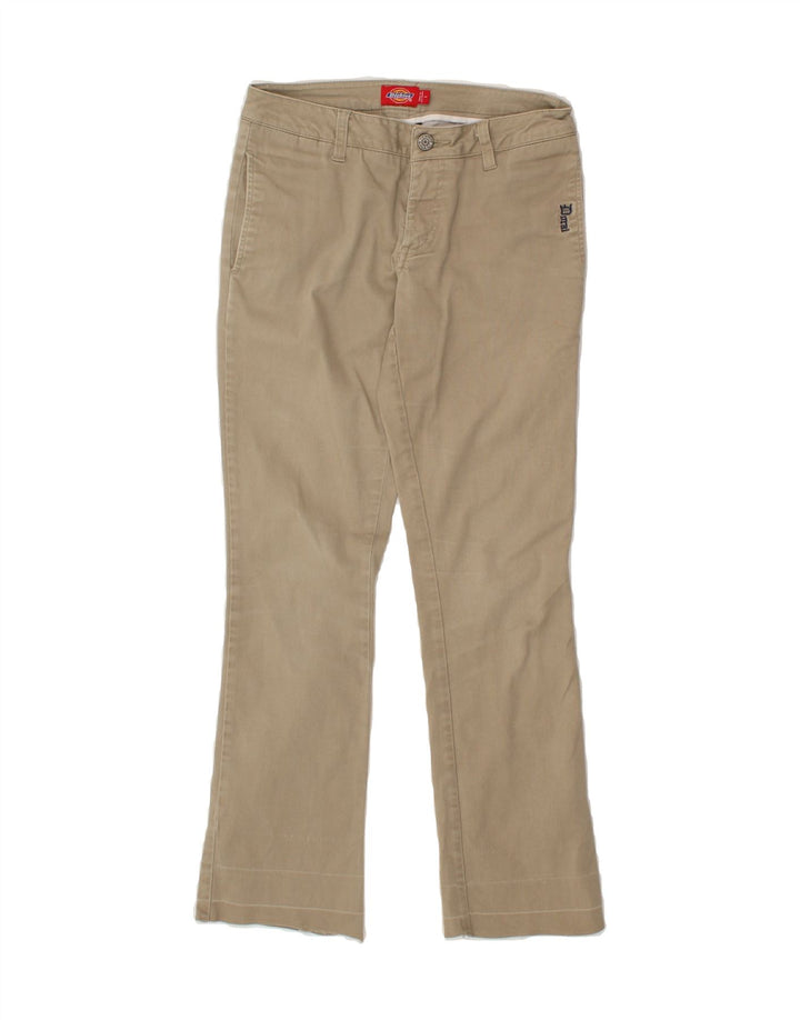 DICKIES Womens Bootcut Chino Trousers US 1 XS W28 L26  Beige Cotton Vintage Dickies and Second-Hand Dickies from Messina Hembry 