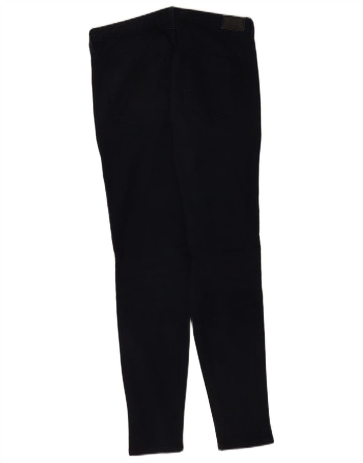 Zara Jeans Slim Feminino EU 40 Médio W30 L28 Azul Marinho