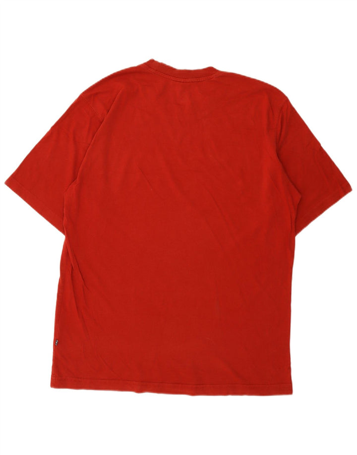Camiseta Adidas Masculina Graphic Top UK 40/42 Médio Vermelho