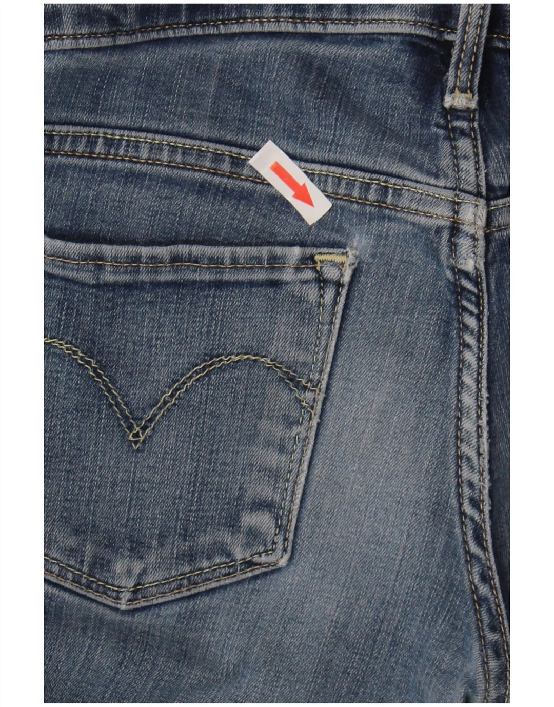 Jeans skinny feminino Levi's W28 L28 azul