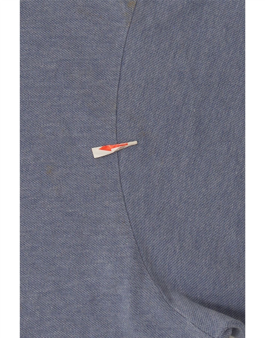Camisa polo masculina Lacoste tamanho 7 2XL algodão azul
