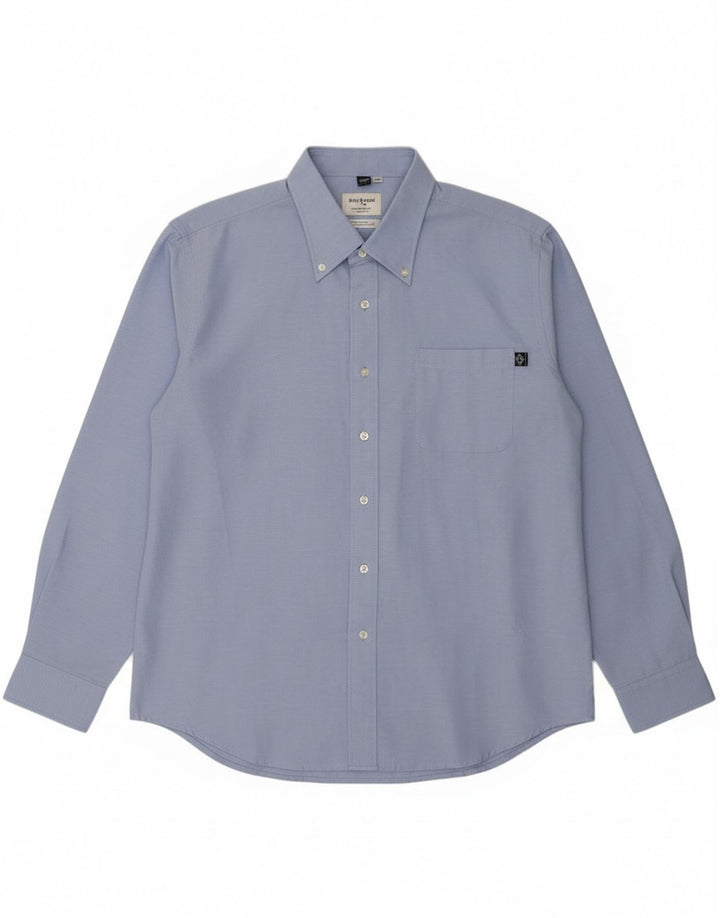 Camisa masculina Arena XL azul poliéster