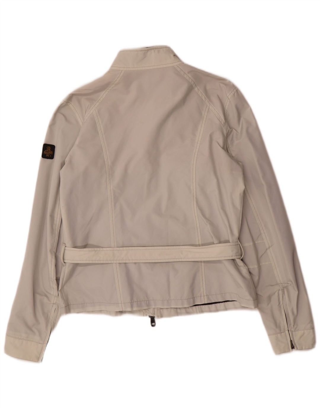 Jaqueta de chuva feminina Refrigiwear IT 46 grande nylon branco
