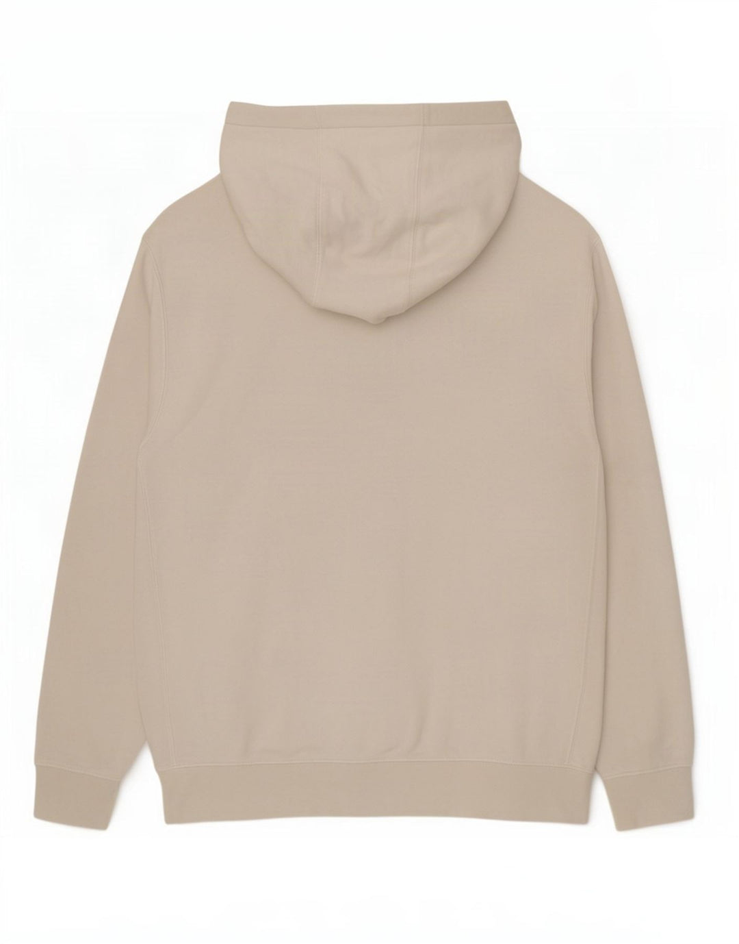 Nike Mens Hoodie Jumper Grande Algodão Branco