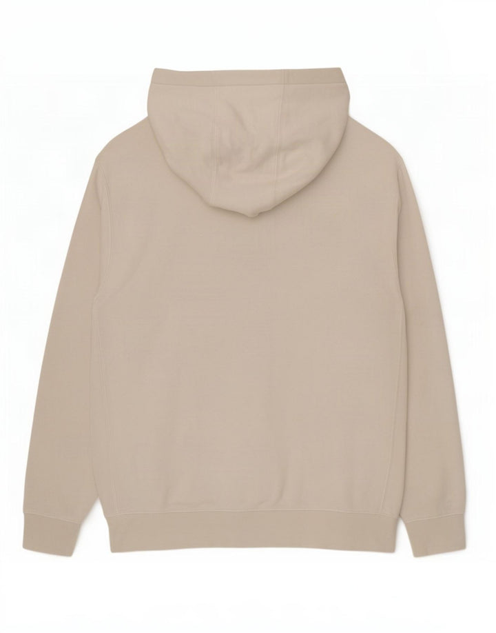 Nike Mens Hoodie Jumper Grande Algodão Branco