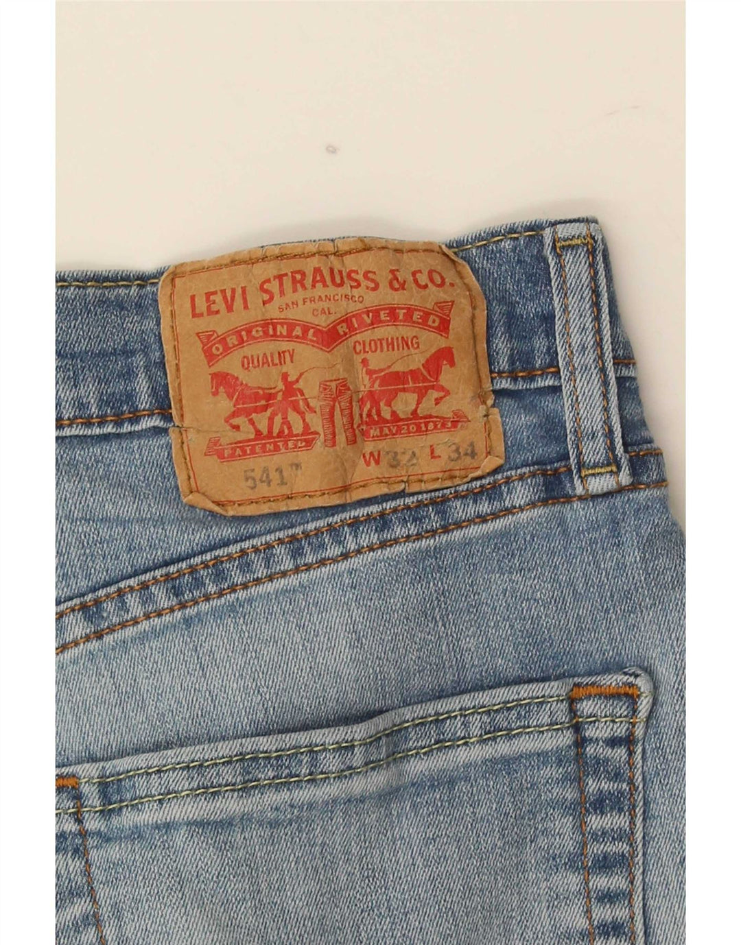 Jeans Levi's 541 Tapered Masculino W32 L34 Azul