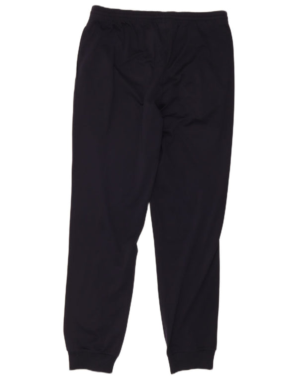 Calça de treino masculina Puma Joggers grande poliéster azul marinho