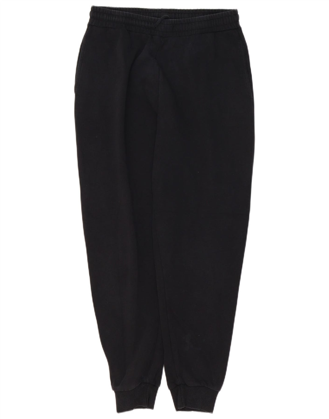 Zara Calça de treino masculina Joggers médio preto algodão
