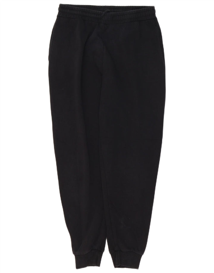 Zara Calça de treino masculina Joggers médio preto algodão