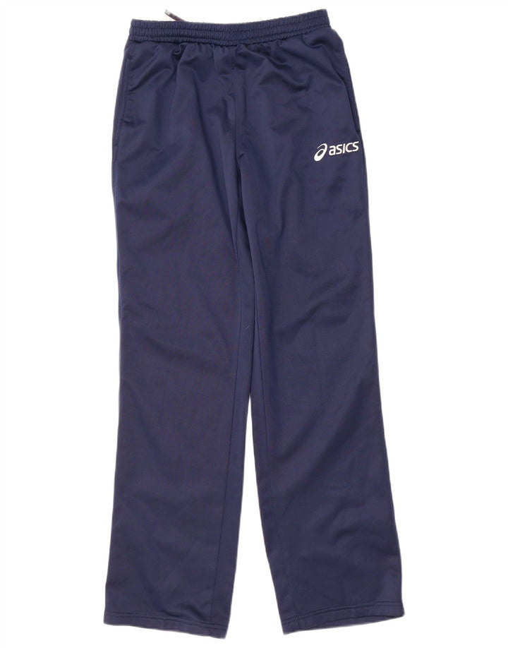 Calças de treino Asics Menino 15-16 anos azul marinho poliéster