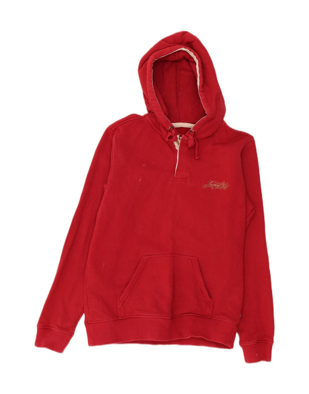 Animal Mens Hoodie Jumper Médio Algodão Vermelho