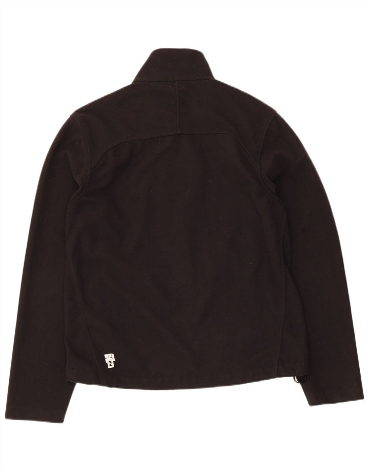 Jaqueta de chuva feminina Helly Hansen UK 10 poliéster preto pequeno