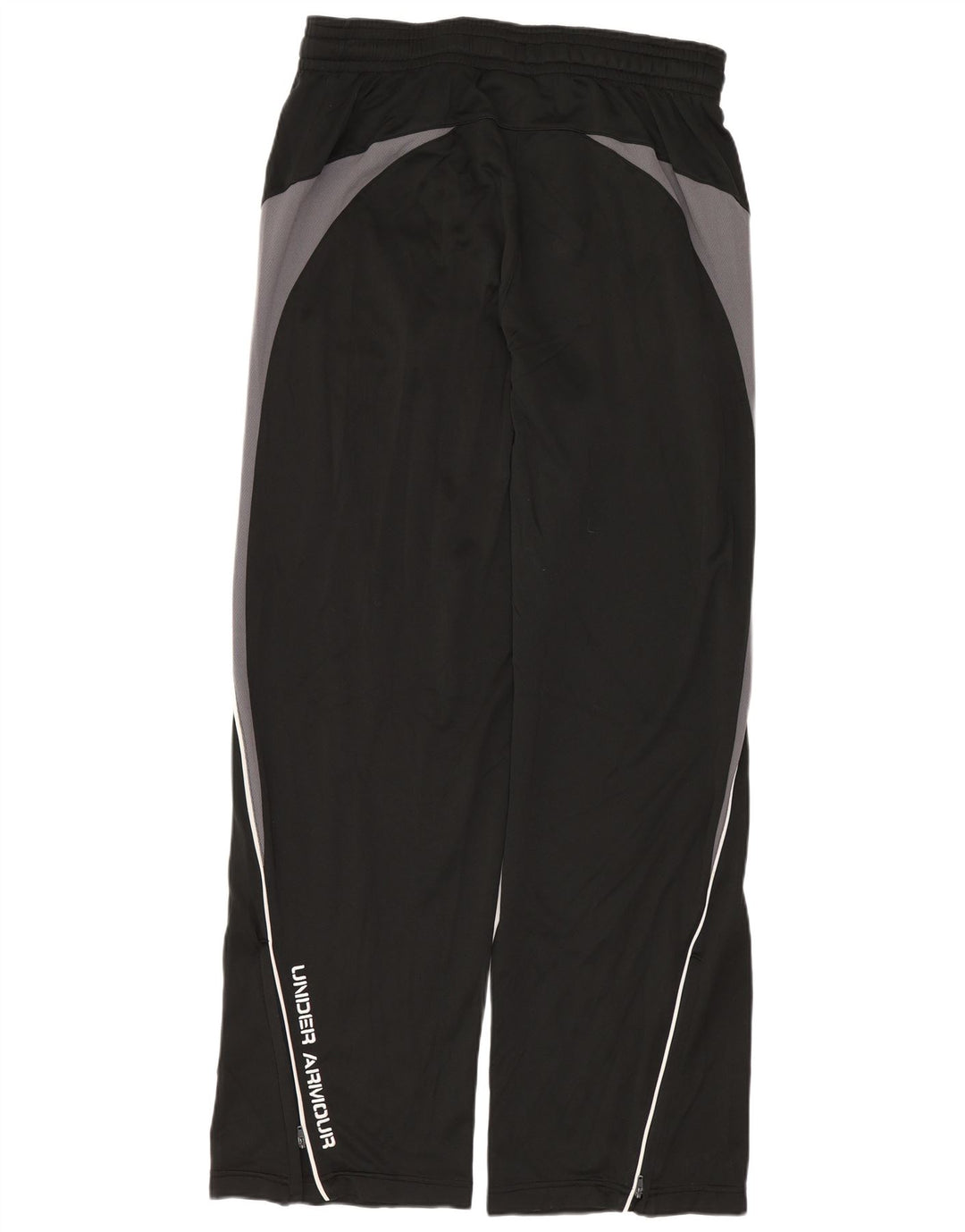 Calça de treino masculina Under Armour médio preto colorblock poliéster