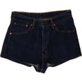 LEVI'S Womens 521 Denim Shorts W34 Large Blue Cotton Vintage Levi's and Second-Hand Levi's from Messina Hembry 
