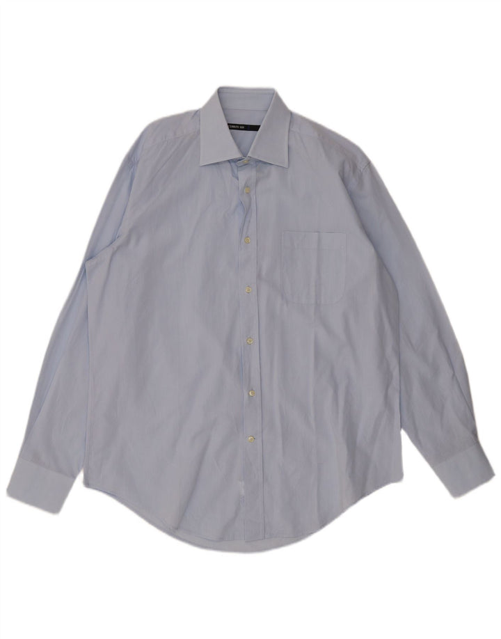 Camisa masculina Cerruti 1881 tamanho 16 41 grande azul