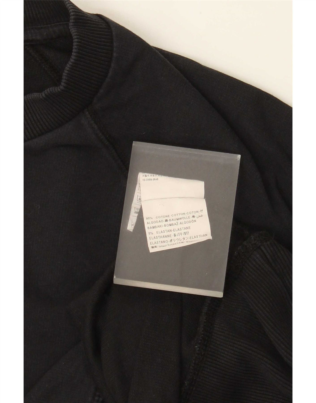 Moletom masculino Benetton Jumper XL preto algodão