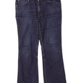 Lee Womens Marion Bootcut Jeans W32 L27 Azul Marinho Algodão