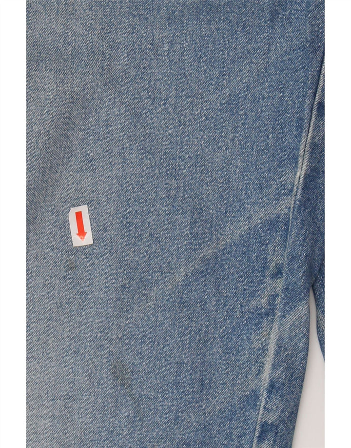 Jeans cônicos femininos MAC W30 L34 azul