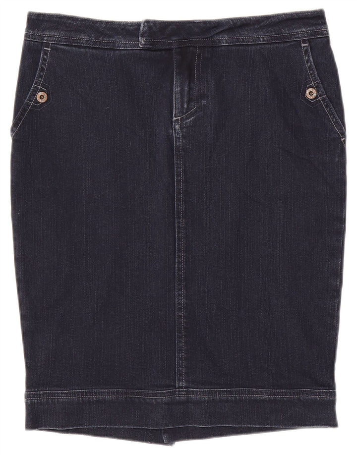 Saia jeans feminina Woolrich W29 azul marinho médio