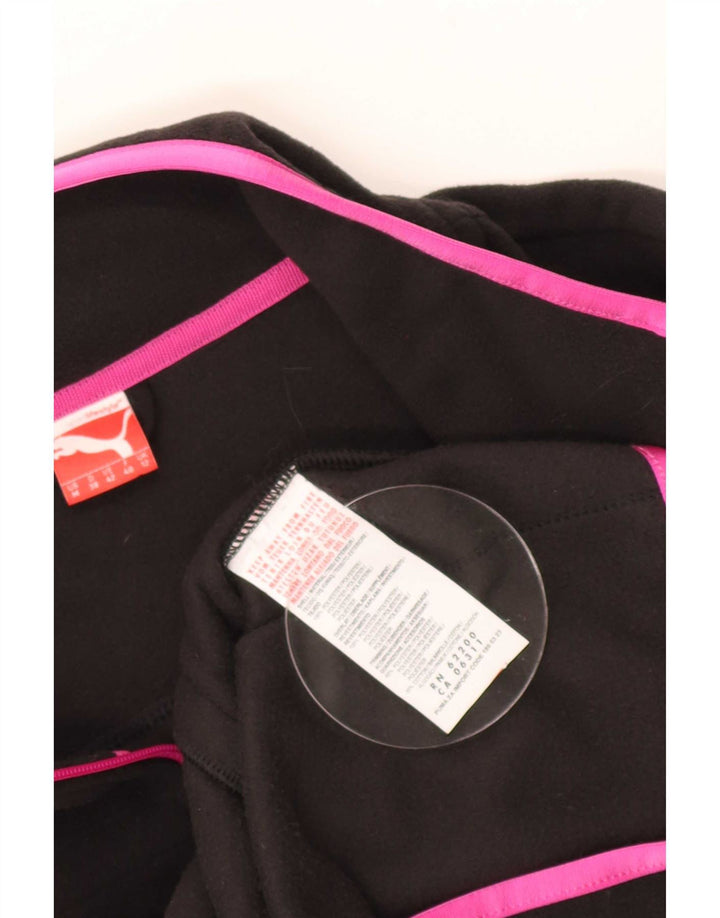 Jaqueta de lã feminina Puma UK 12 poliéster preto médio